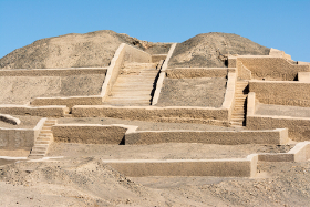 das wichtigste zeremonielle zentrum der nazca kultur